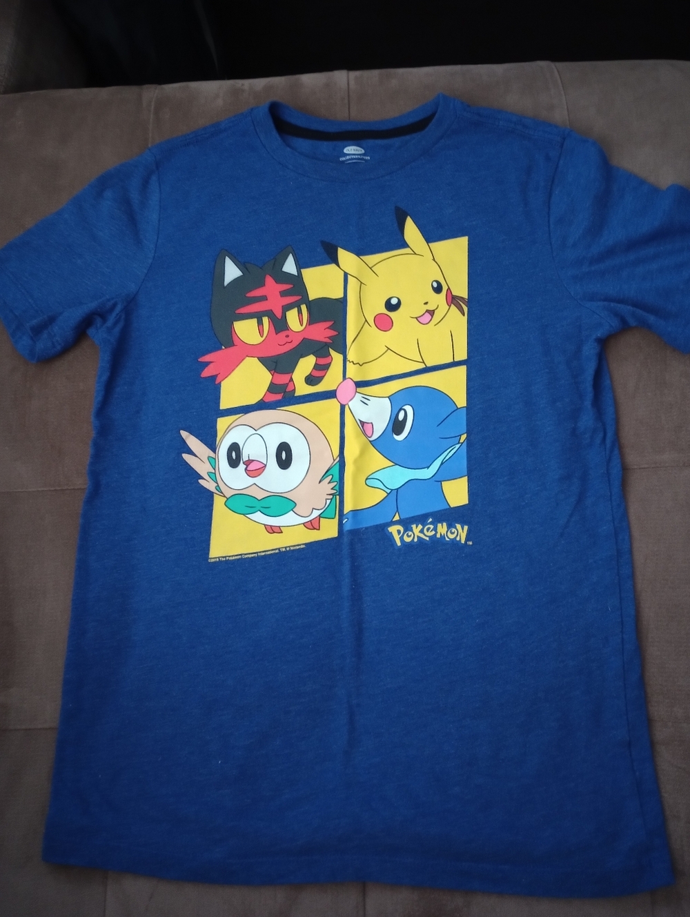 Kids - Blue Pokemon Tshirt
